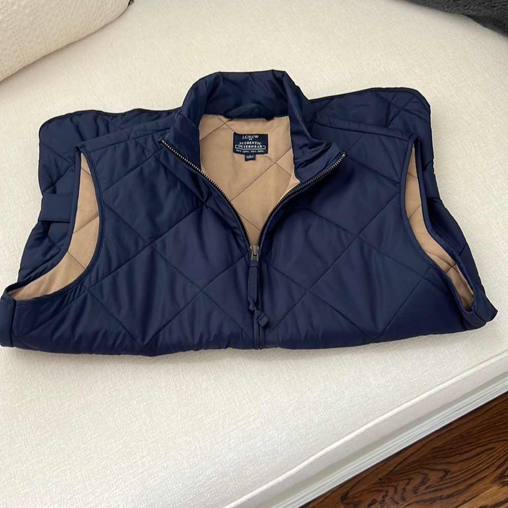 J Crew outerwear vest, S